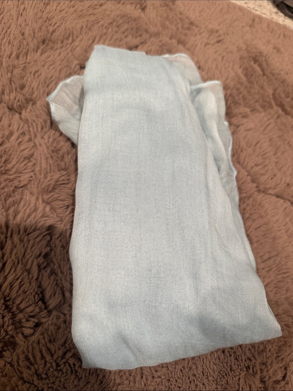 VELA scarf in Sky Blue (double size)